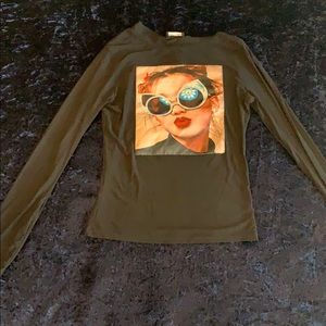 Clothing: Cute Mesh Top